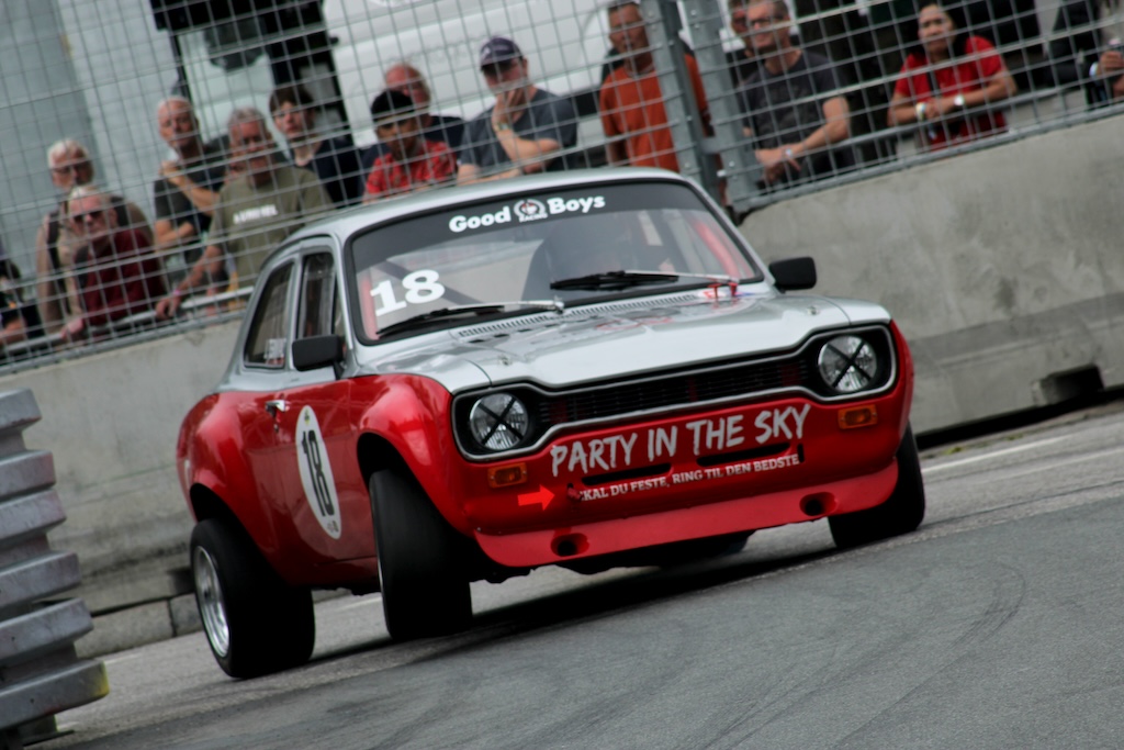 Jesper Ole Seir Ternvalt i Ford Escort Mk1 BDG
(Foto: Motorsporten.dk)